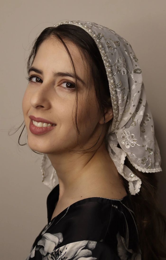 מטפחת תחרה רות גדולה